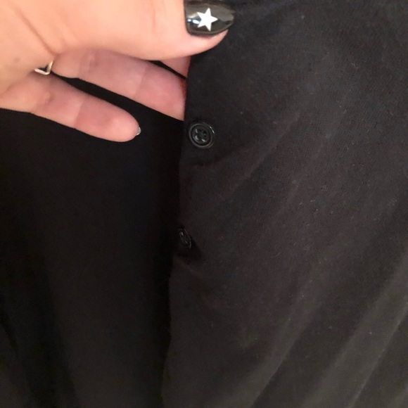 BP Nordstrom Black 3/4 Sleeve Cardigan - Picture 4 of 4